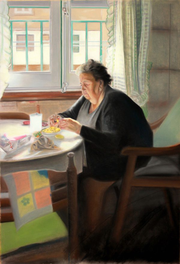 La abuela Irene 110x75cm